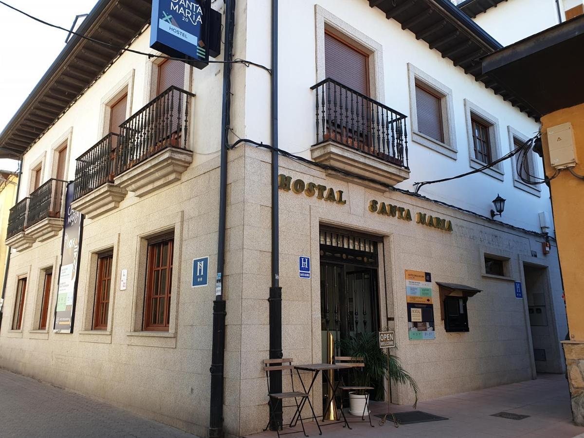 Hostal Santa Maria Cacabelos  Extérieur photo